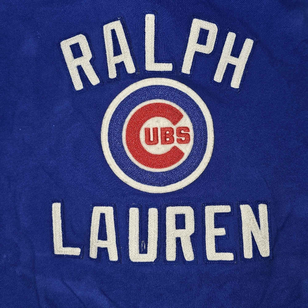 Polo Ralph Lauren Boys Sz L 14-16 Chicago Cubs Polo Shirt RARE SOLD OUT $40obo
